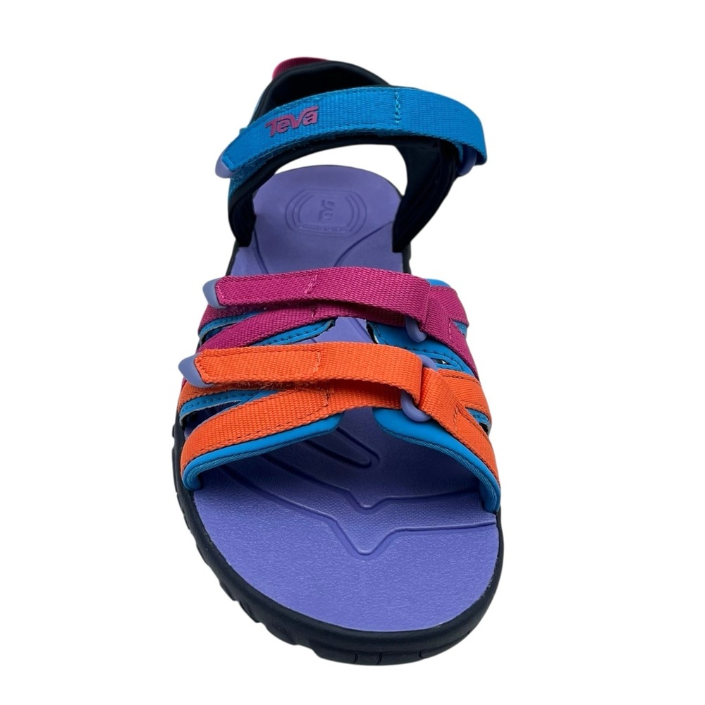 Teva Tirra Youth Big Girls Sport Sandals Size 6 Blue Rose Multi Open Toe Outdoor - Picture 7 of 14